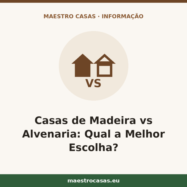 Ilustração do artigo: Casas de Madeira vs Casas de Alvenaria: Qual é a Melhor Escolha? — blog Maestro Casas, casas de madeira