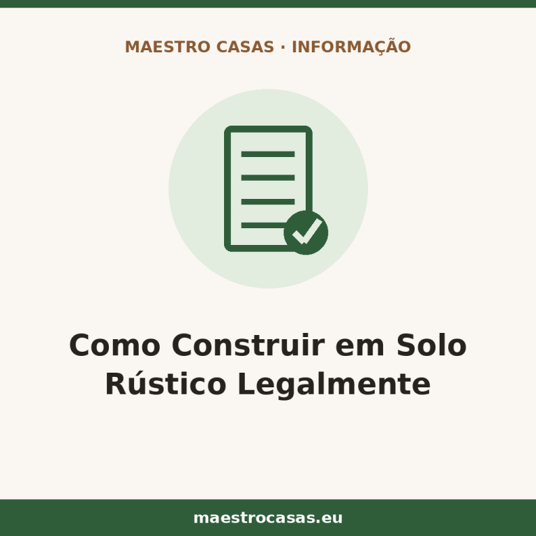 Ilustração do artigo: Como Construir em Solo Rústico Legalmente — blog Maestro Casas, casas de madeira