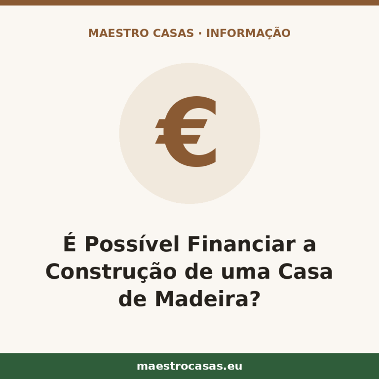 Ilustração do artigo: É Possível Financiar a Construção de Uma Casa de Madeira? — blog Maestro Casas, casas de madeira