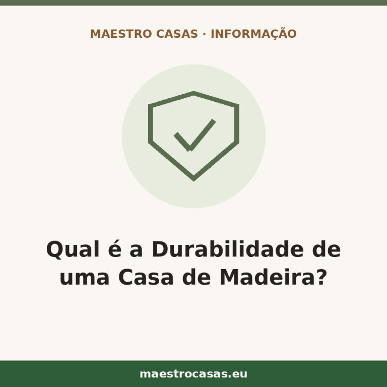 Ilustração do artigo: Qual é a Durabilidade de uma Casa de Madeira? Descubra Tudo Neste Guia Completo — blog Maestro Casas, casas de madeira
