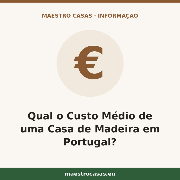 Ilustração do artigo: Qual o Custo Médio de uma Casa de Madeira em Portugal? — blog Maestro Casas, casas de madeira